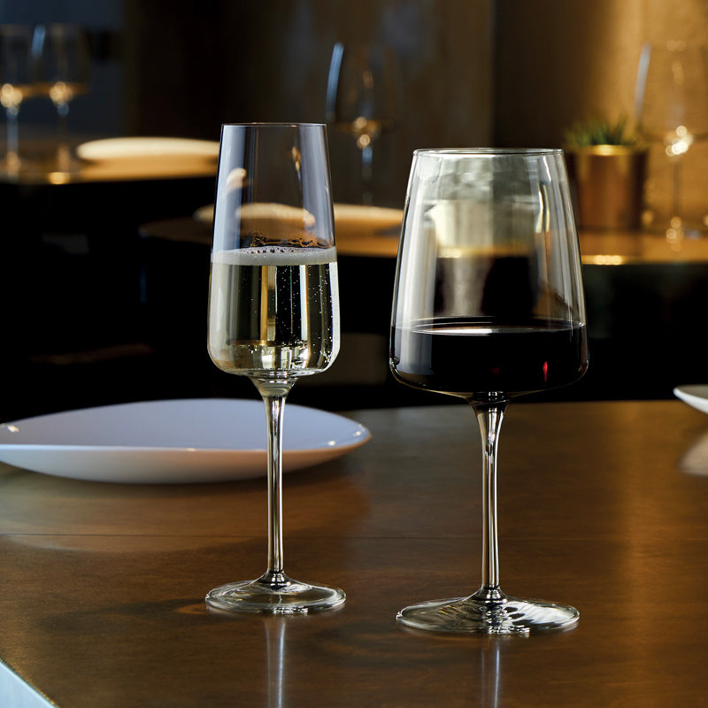 26 2 Cl Bormioli Rocco Nexo Sektflöte Aus Glas Set mit 6 Stück
