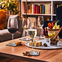 64 Cl Bormioli Rocco Inventa Rotweinglas aus Glas - Set mit 6 Stück