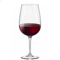 64 Cl Bormioli Rocco Inventa Rotweinglas aus Glas - Set mit 6 Stück