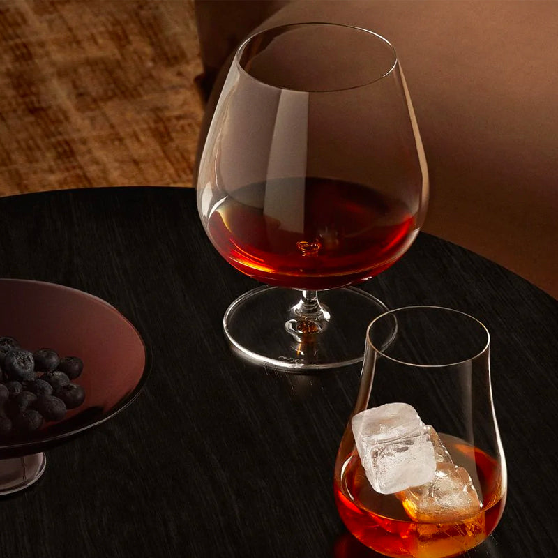 94 Cl Nude Vintage Verre à cognac en verre Set de 6 pz