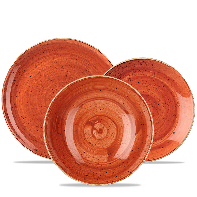 Churchill Stonecast vitrified porcelain dinnerware set - set of 12 pieces