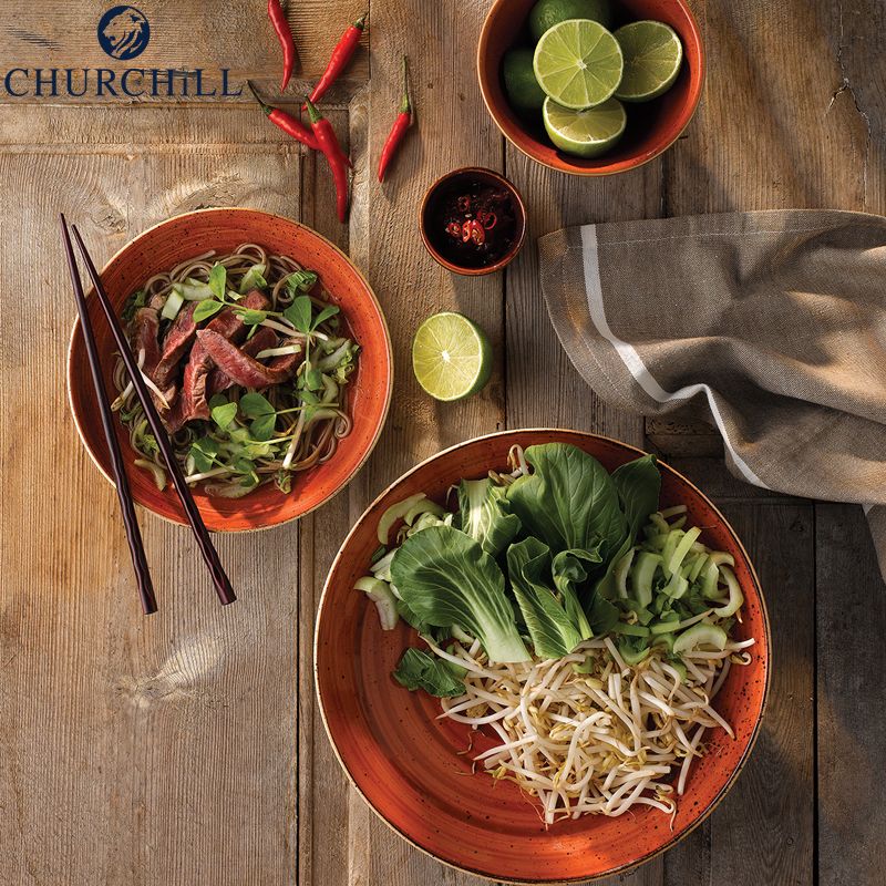 Churchill Stonecast vitrified porcelain dinnerware set - set of 12 pieces