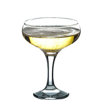 27 Cl Pasabahce Bistro Champagne Coupe In Glass Set of 6 Pieces
