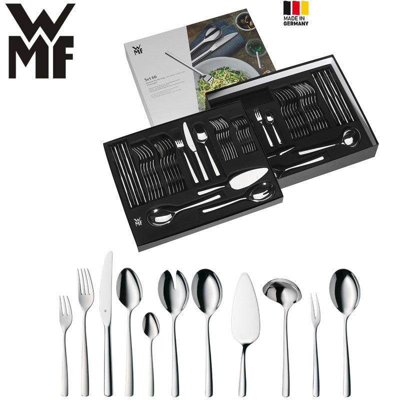 Wmf Boston Service de couverts en acier inox Set de 66 pz