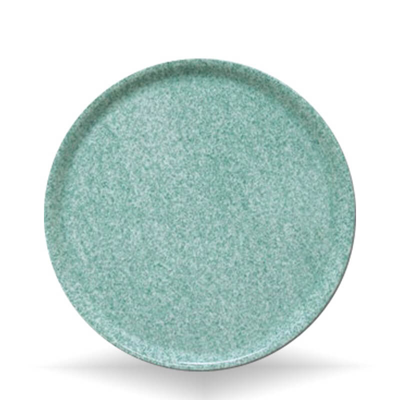 33 Cm Saturnia Granito Assiette Pizza En Porcelaine Lot de 6 Pièces