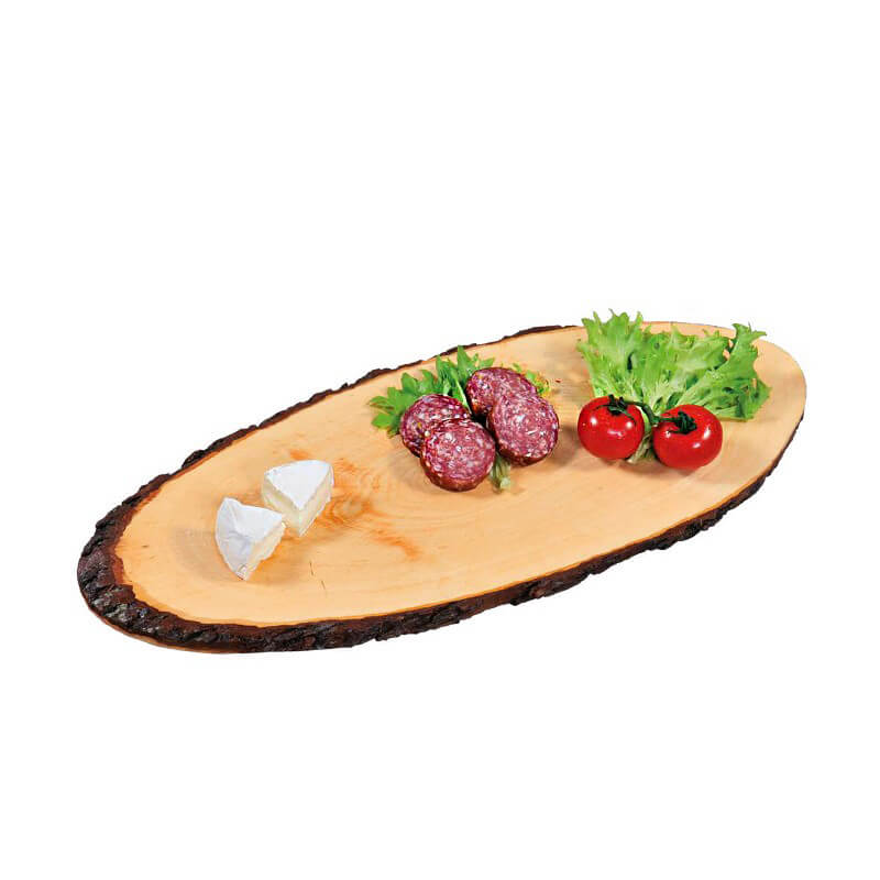 Kesper Corteccia ovales Tablett aus Holz