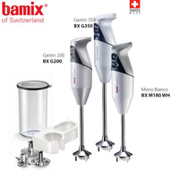 350 Watt Bamix G350 Mixeur Plongeant en Acier Inoxydable