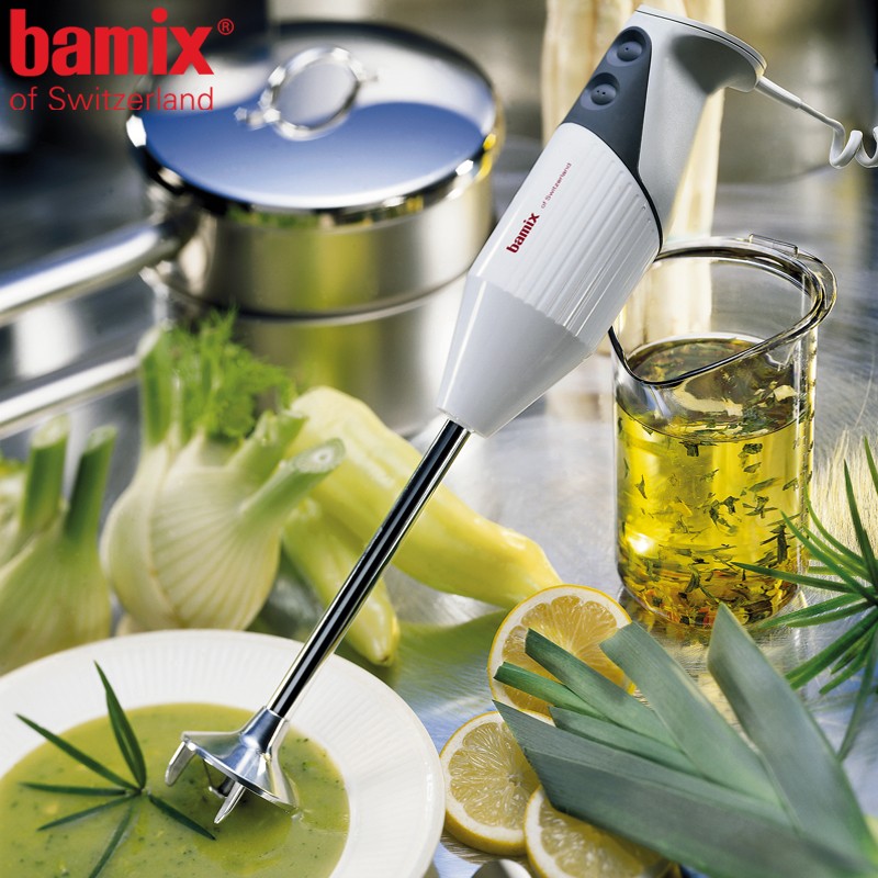 350 Watt Bamix G350 Mixeur Plongeant en Acier Inoxydable