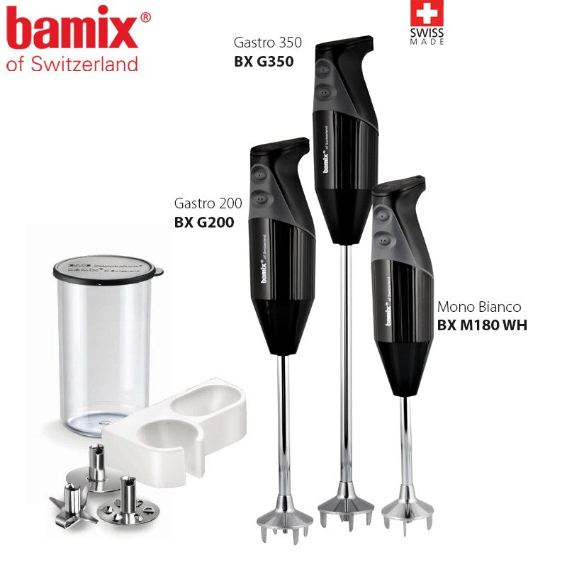 180 Watt Bamix M180 Staafmixer In Roestvrij Staal