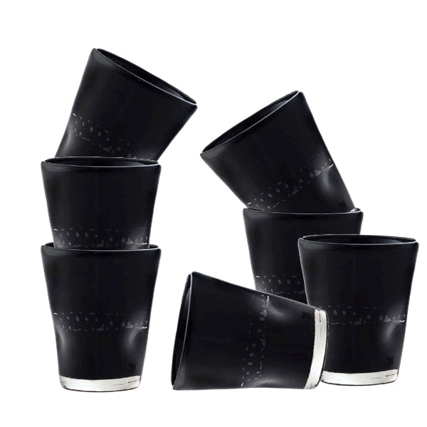 35 Cl Dali Bicchiere Acqua In Vetro Set 6 Pezzi