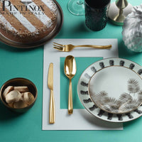 Pintinox Infinito Cuillère à café forgée en acier inox Set de 12 pz