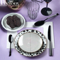 Pintinox Infinito Cuillère à fruits forgée en acier inox Set de 12 pz