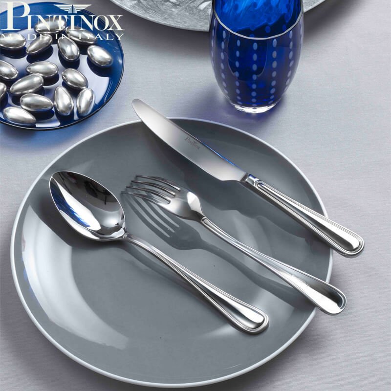 Pintinox Westminister Table Spoon In Stainless Steel Set 12 Pcs