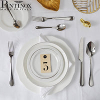 Pintinox Coliseum Cuillère À Boisson En Acier Inoxydable Set 12 Pcs