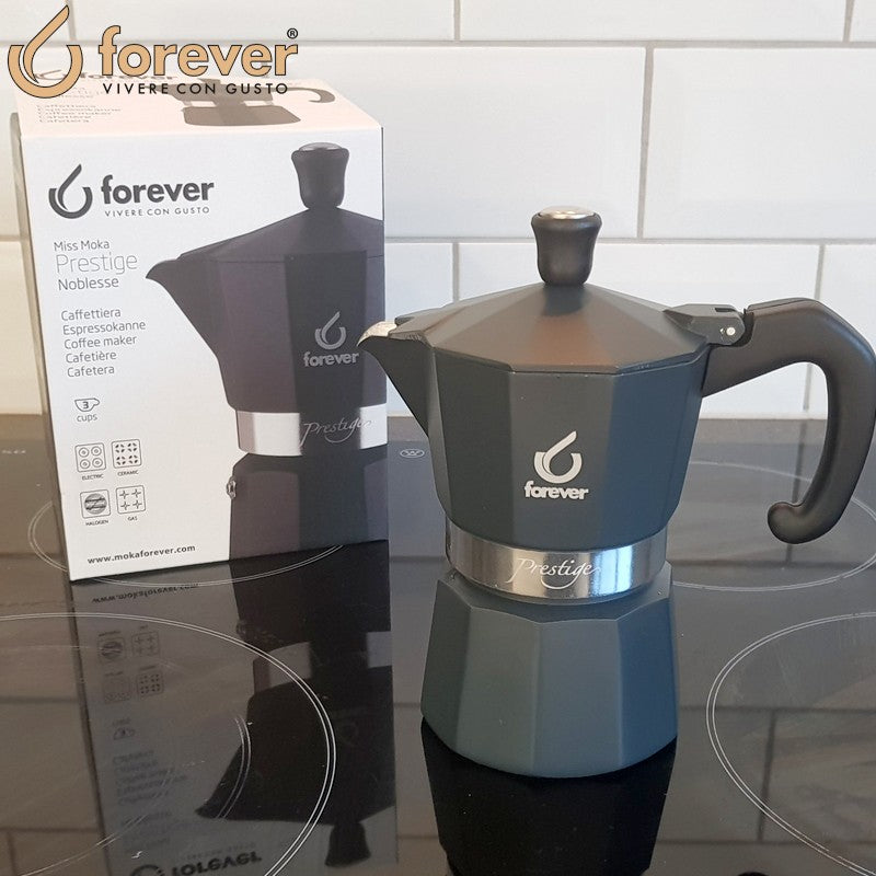 Forever Miss Prestige Noblesse Aluminium Moka Pot