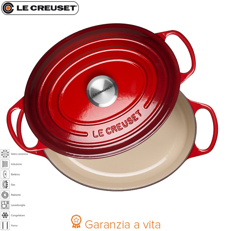 27 Cm Le Creuset Cocotte Evolution Casserole ovale en fonte