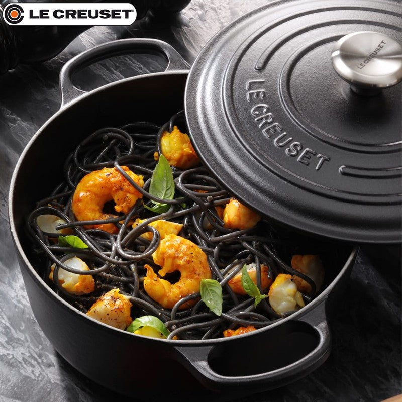 22 Cm Le Creuset Cocotte Evolution Casseruola Rotonda In Ghisa