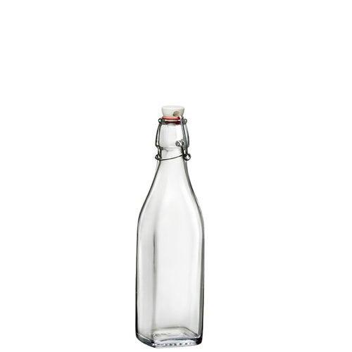 25 Cl Bormioli Rocco Swing Bottle in Glass Set of 12 Pieces