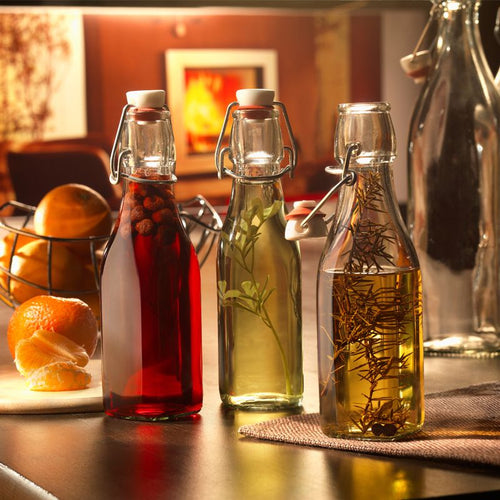 50 Cl Bormioli Rocco Swing Bottle in Glass Set of 12 Pieces