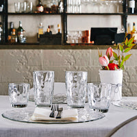 30 5 Cl Bormioli Rocco Diamond Water Glass in Glass Set of 6 Pieces