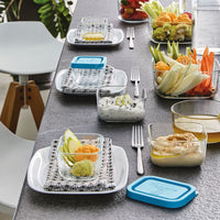 Bormioli Rocco Frigoverre Classic Contenants alimentaires set de 3 pièces