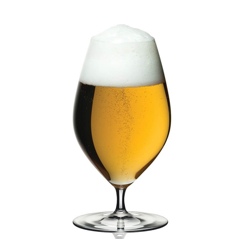 43 5 Cl Riedel Veritas Beer Glass in Mouth-Blown Glass Set of 2 Pieces