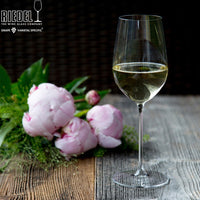 39 5 Cl Riedel Veritas Calice Vino Bianco Riesling In Vetro Soffiato Set 2 Pezzi