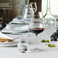 80 Cl Riedel Veritas Rode Wijnglas in Mondgeblazen Glas - Set van 2 Stuks