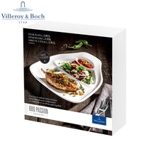 30 9X28 8 Cm Villeroy And Boch Bbq Passion Porcelain Steak Plate Set of 2 Pcs