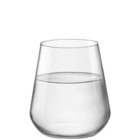 34 Cl Bormioli Rocco Inalto Uno Waterglas in Glas - Set van 6 Stuks