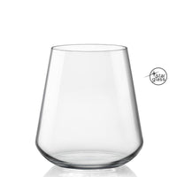 45 Cl Bormioli Rocco Inalto Uno Verre à Eau en Verre - Lot de 6 Pièces