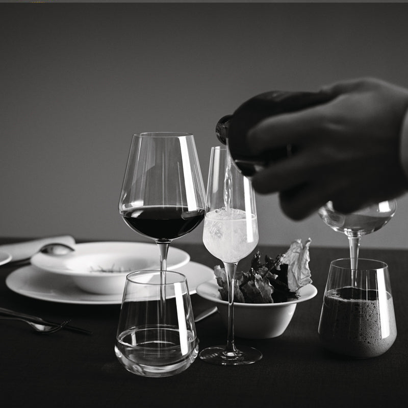 64 Cl Bormioli Rocco Inalto Uno Verre À Vin Rouge En Verre Lot de 6 Pièces
