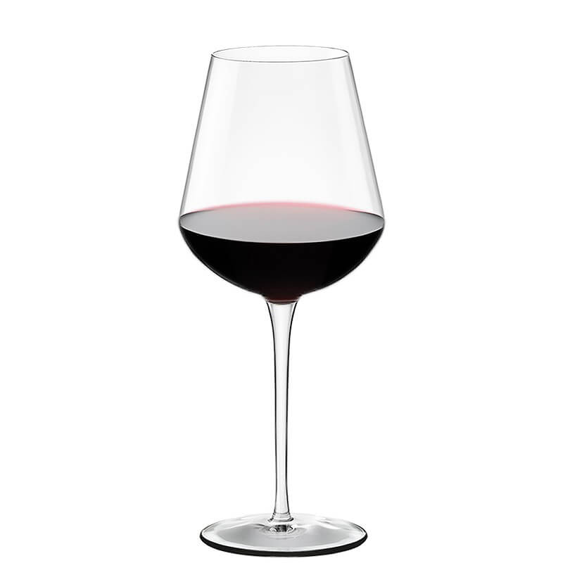 64 Cl Bormioli Rocco Inalto Uno Verre À Vin Rouge En Verre Lot de 6 Pièces