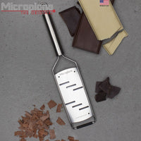 Microplane Professional Grattugia Lama A Scaglie Larghe In Acciaio Inox