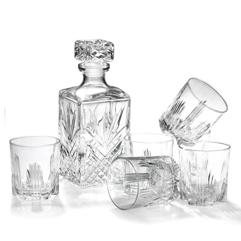 Bormioli Rocco Selecta Whisky Glass Set in Glass Set of 7 Pieces