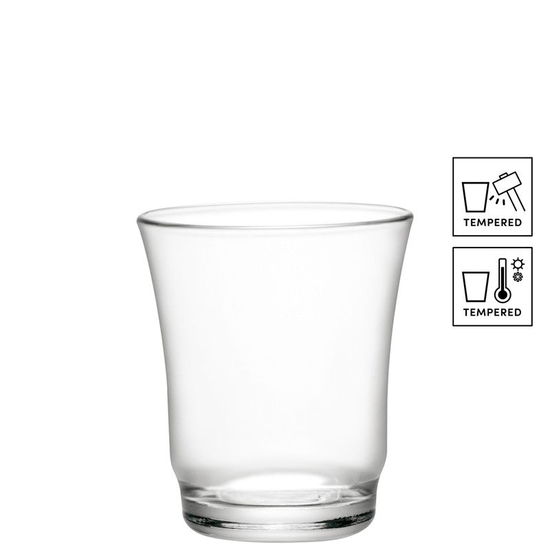 12 9 Cl Bormioli Rocco Carajillo Bombon Liqueur Glass In Tempered Glass Set 12 Pcs