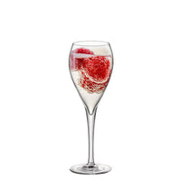 15 Cl Bormioli Rocco Inalto Tre Sensi Flûte En Verre Lot de 6 Pièces