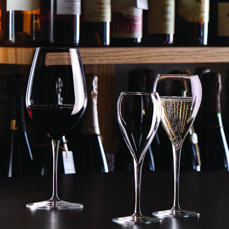 66 Cl Bormioli Rocco Inalto Tre Sensi Verre À Vin Rouge En Verre Lot de 6 Pièces