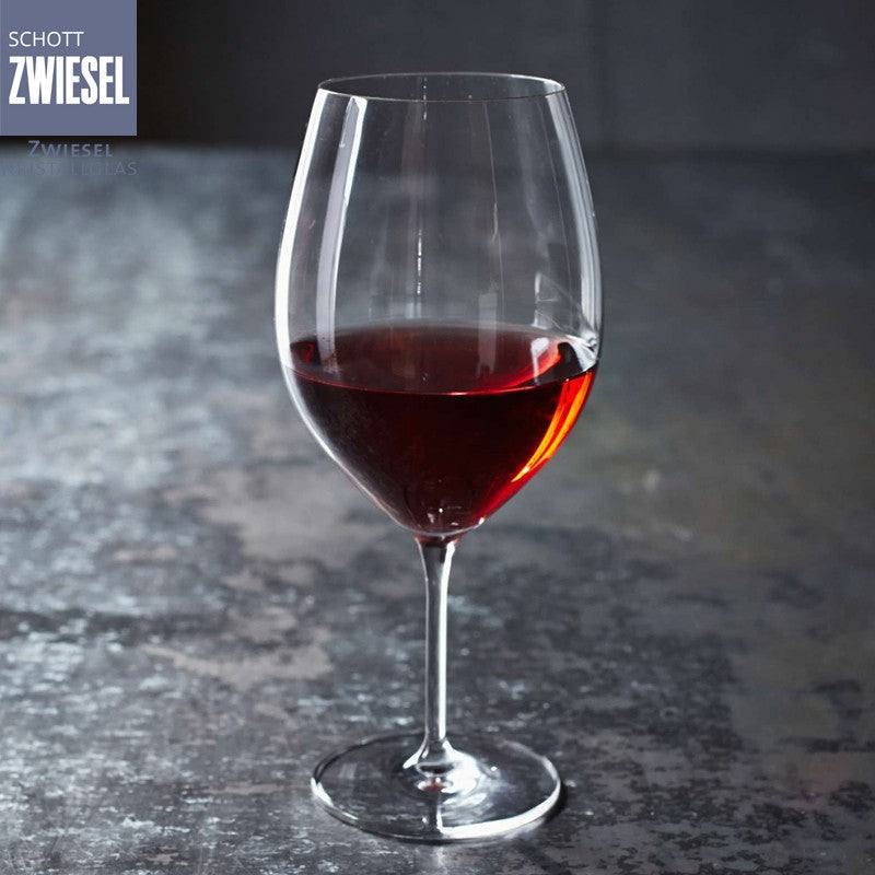 82 7 Cl Schott Zwiesel Cru Classic Red Wine Glass Bordeaux in Glass Set of 6 Pieces