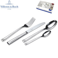 Villeroy And Boch Victor Service de couverts en acier inox Set de 24 pz