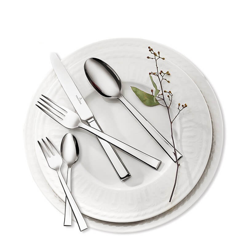 Villeroy And Boch Victor Service de Couverts en Acier Inoxydable - Lot de 30 Pcs