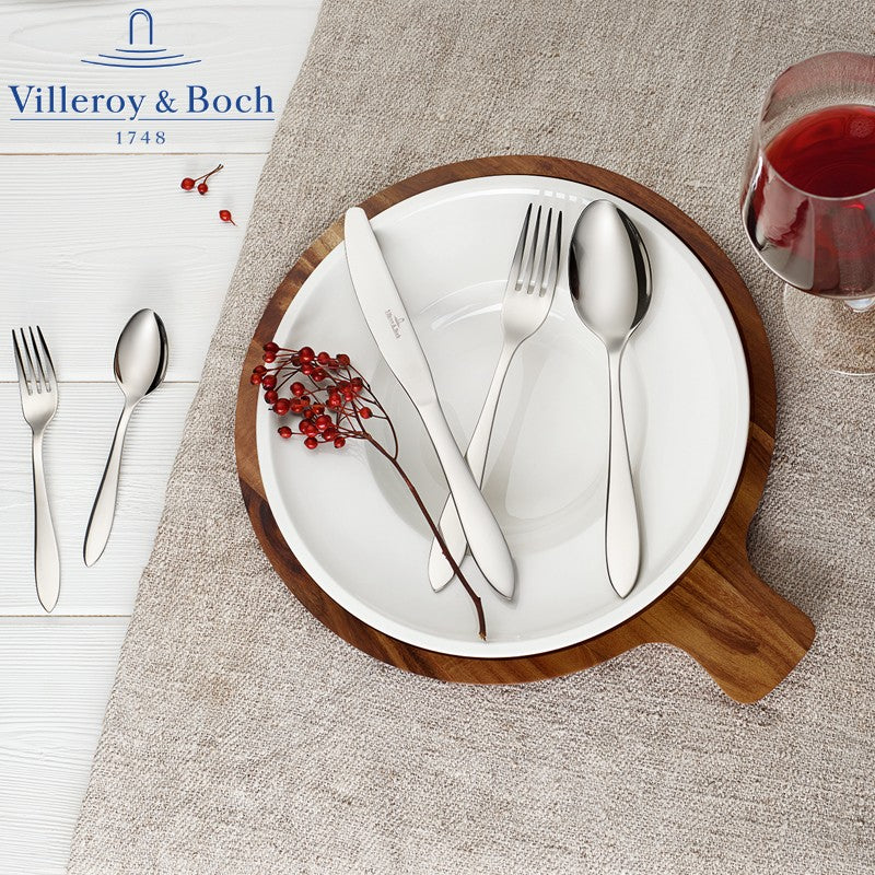 Villeroy And Boch Arthur Service Couverts En Acier Inoxydable Set de 30 Pcs