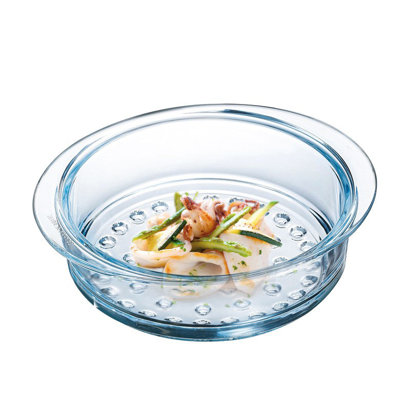 Pyrex Classic Panier vapeur rond en verre borosilicaté