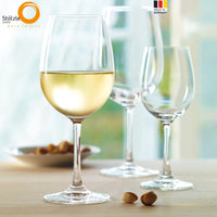 65 Cl Stolzle Lausitz Weinland Burgundy Red Wine Glass in Glass Set of 6 Pieces