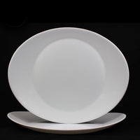 32X26 Cm Bormioli Rocco Prometeo Plato de Bistec en Vidrio Opalino