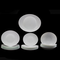 Bormioli Rocco Prometeo Service de vaisselle en verre opale Set de 19 pz