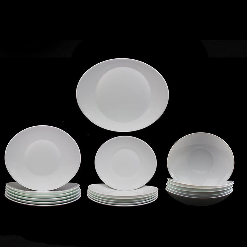 Bormioli Rocco Prometeo Service de vaisselle en verre opale Set de 19 pz