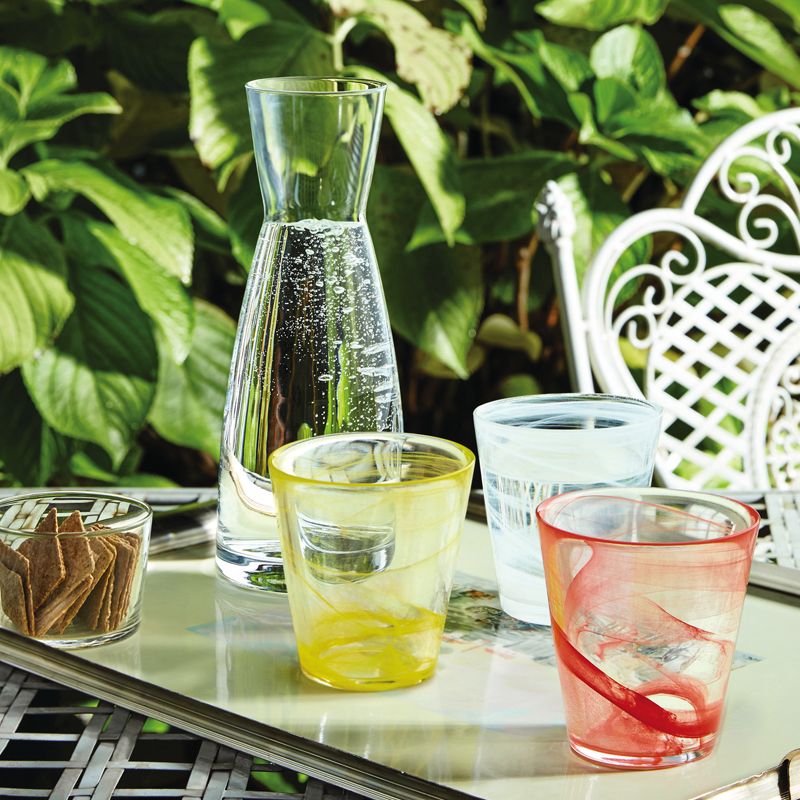 37 Cl Bormioli Rocco Capri vaso de agua en vidrio - set 6 piezas