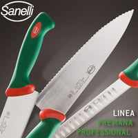 Sanelli Premana Couteau D'Office En Acier Inoxydable Aisi425 Polypropylène