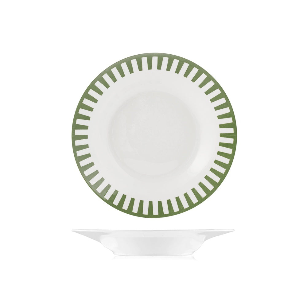 H&H Candy Service de Table En Porcelaine - Set de 18 Pcs
